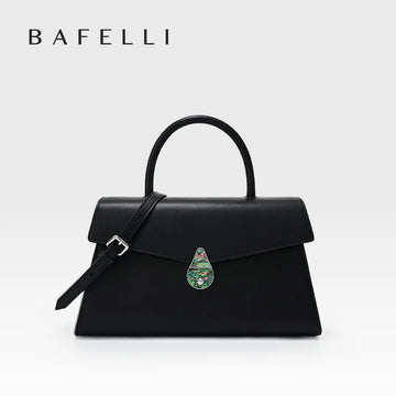 2023 Fashion Luxury Designer Genuine Leather Elegant Handbag Women Business Handbag OL Brand Ladies Shoulder Bag (MLPS-09)