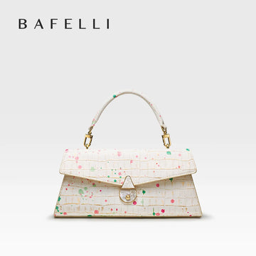 BAFELLI 2023 New Women Bag Luxury Brand Original Elegant Genuine Leather Shoulder Handbag Designer Purse (MLCB-06)